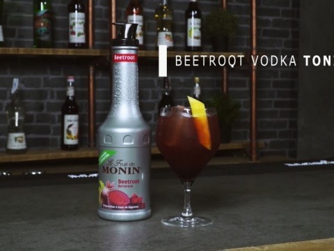 Beetroot Vodka Tonic