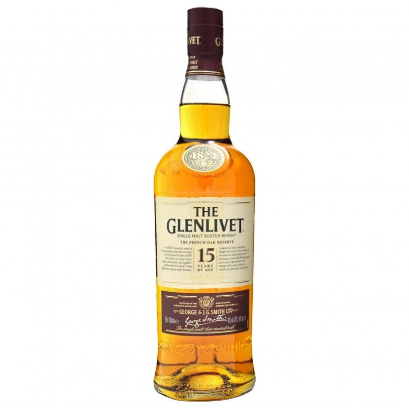 Whisky Malt Glenlivet 15 Anos 70 Cl