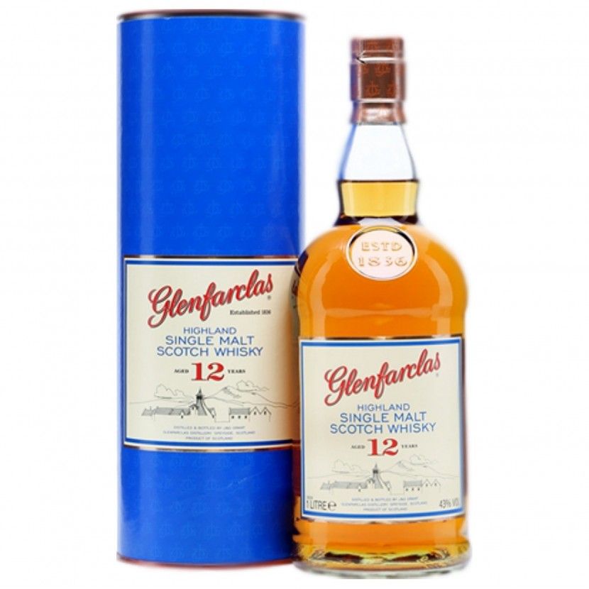 Whisky Malt Glenfarclas 12 Anos 1 L