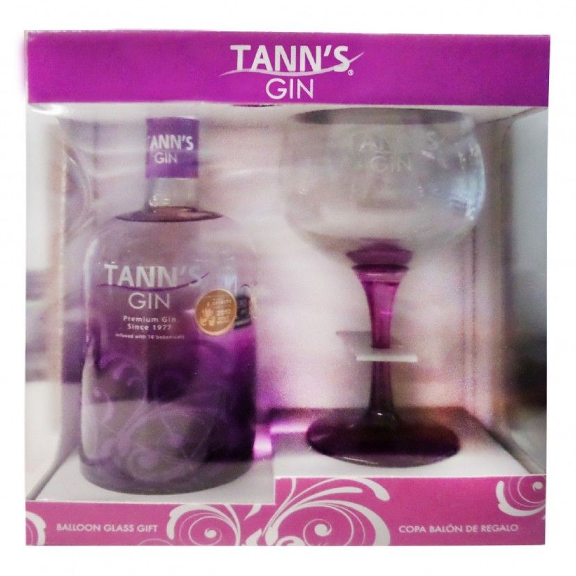 Gin Tann's Premium C/ Copo 70 Cl