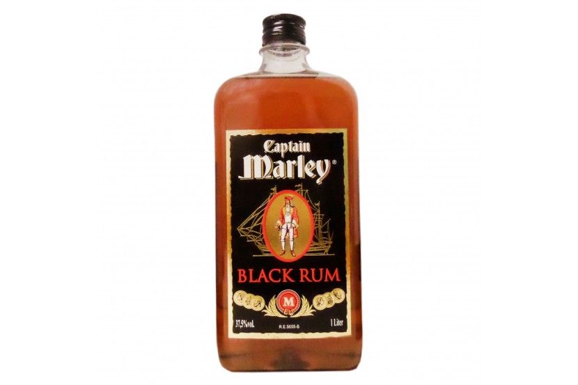 Rum Captain Marley Black 1 L