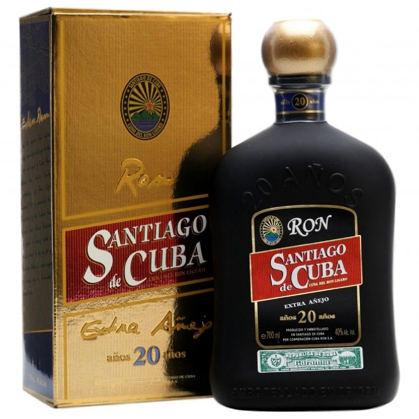 Rum Santiago De Cuba 20 Anos 70 Cl