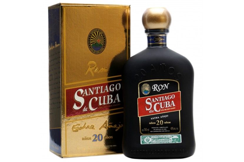 Rum Santiago De Cuba 20 Years 70 Cl