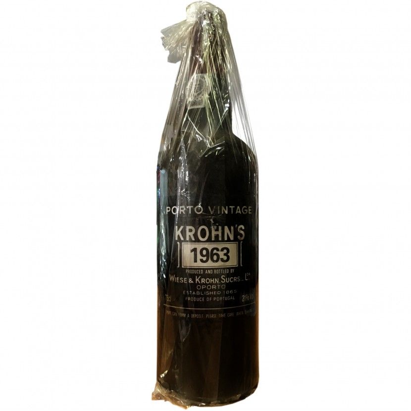 Porto Krohn Vintage 1963 75 Cl