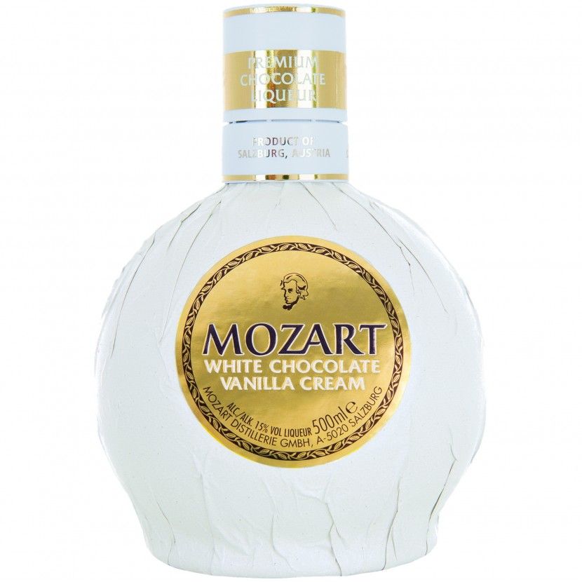 Licor Mozart Chocolate Branco 50 Cl