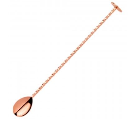 Bar Spoon Classic Rose Gold Plated 27Cm