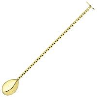 Colher De Bar Classic Dourada 27cm