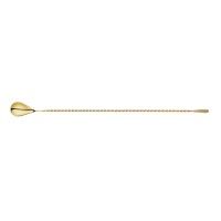Colher De Bar Teardrop Gold 40Cm