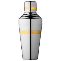 Shaker Cocktail Baron Yukiwa Gold&Polished Steel 500 ml