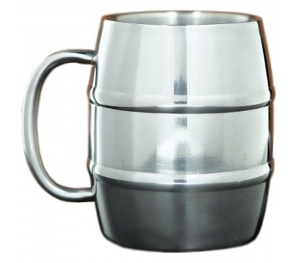 Barrel Stainless Steel Cup 44 cl