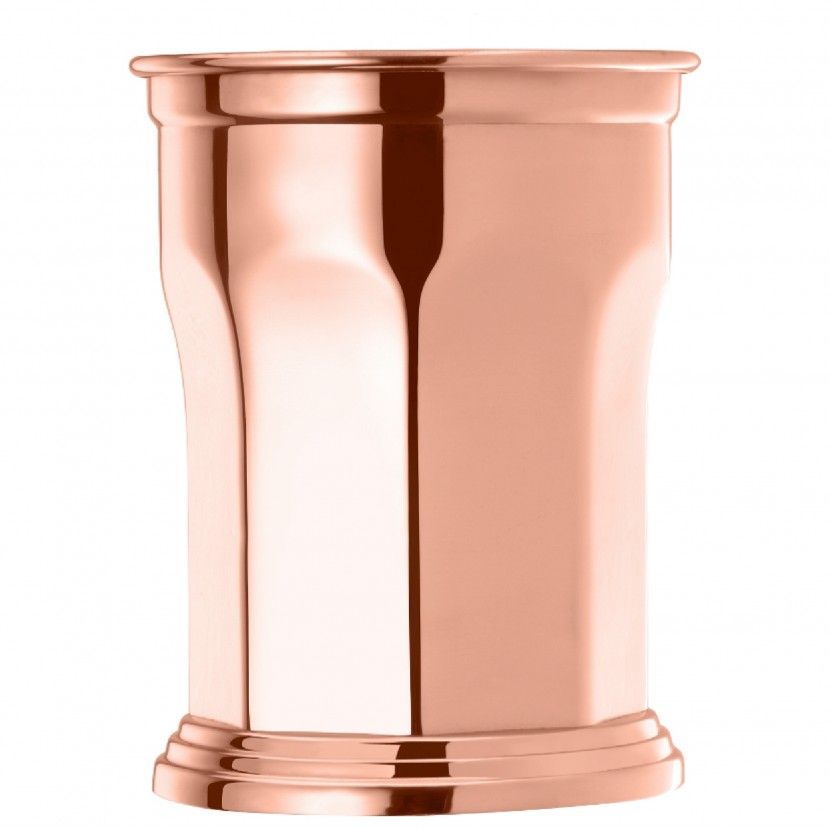 Copo Octagonal Julep Copper Plated 410 ml