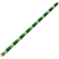 Palhinhas Papel Bamboo 210*6mm (Pack 100)