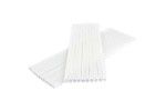 PLA White Straws 21cm (Pack 150)