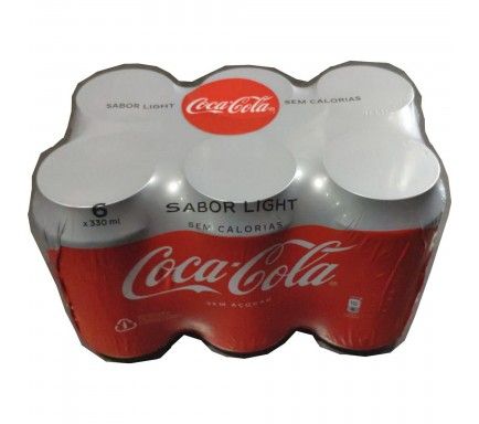 Coca Cola Light Can 33 Cl  -  (Pack 6)