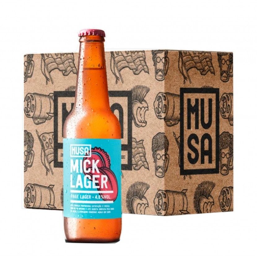 Beer Musa Lager 33 Cl  -  (Pack 12)