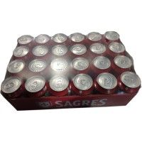 Cerveja Sagres Lata 33 Cl  -  (Pack 24)