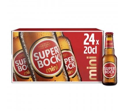 Beer Super Bock 20 Cl  -  (Pack 24)