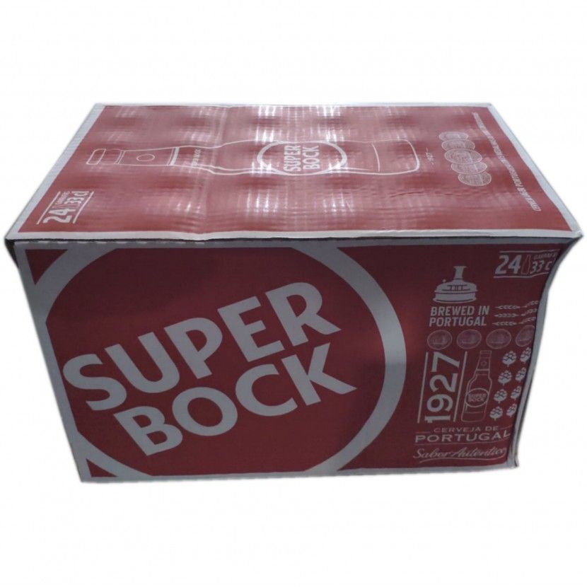 Cerveja Super Bock 33 Cl  -  (Pack 24)