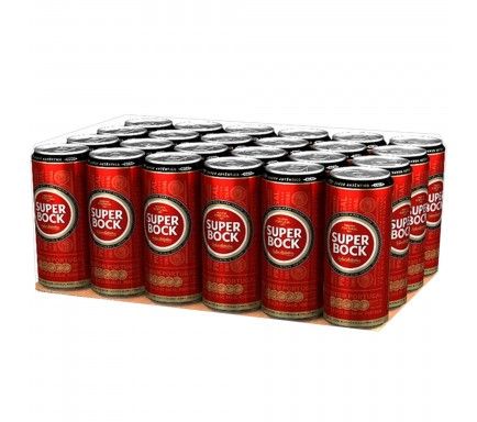 Beer Super Bock Lata 33 Cl  -  (Pack 24)