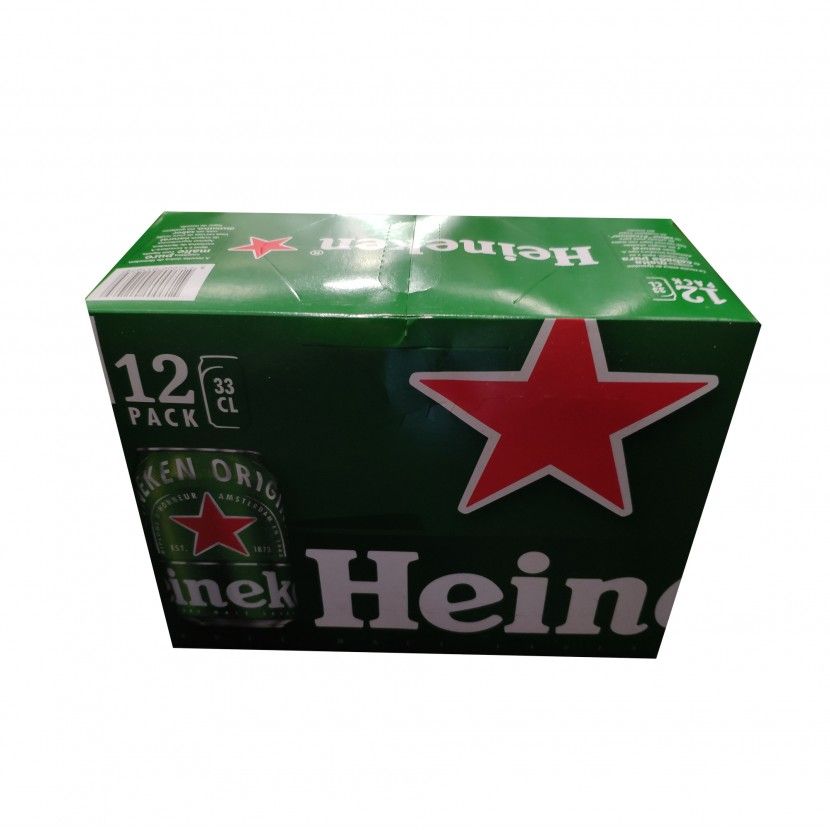 Cerveja Heineken Lata 33 Cl  -  (Pack 12)