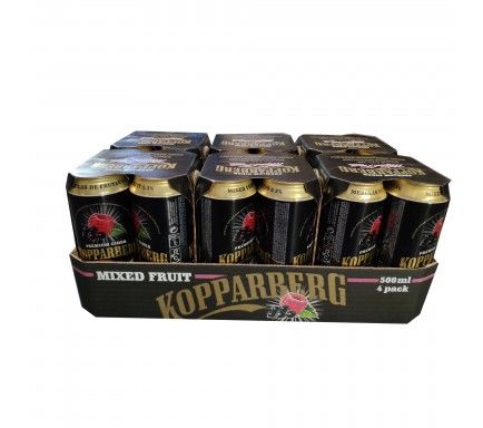 Cider Kopparberg Mixed Fruit Can 50 Cl  -  (Pack 24)