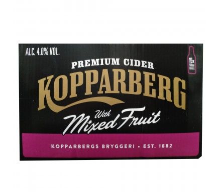 Cidra Kopparberg Mixed Fruit 50 Cl  -  (Pack 15)