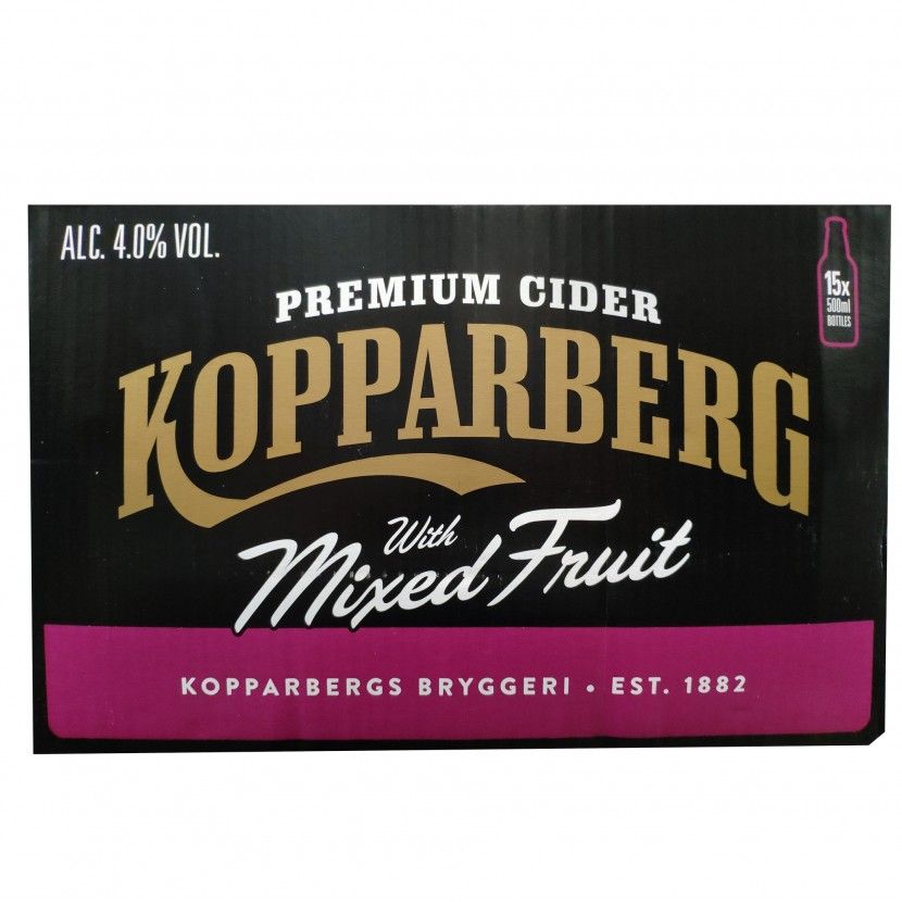 Cidra Kopparberg Mixed Fruit 50 Cl  -  (Pack 15)