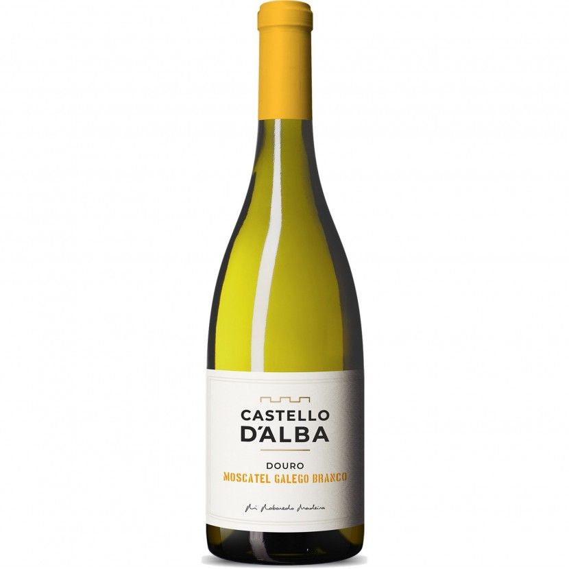 Vinho Branco Douro Castello D'Alba Moscatel 75 Cl