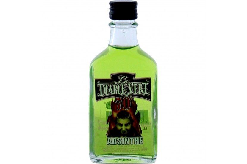 Absinto Diablo Vert (70%) 4 Cl