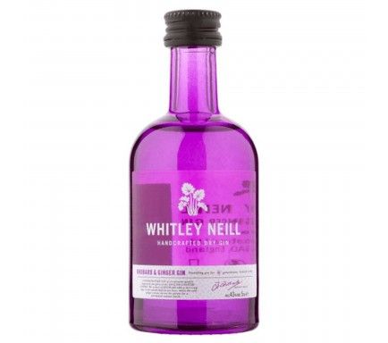 Mini Gin Whitley Neill Rhubarb & Ginger 5 Cl