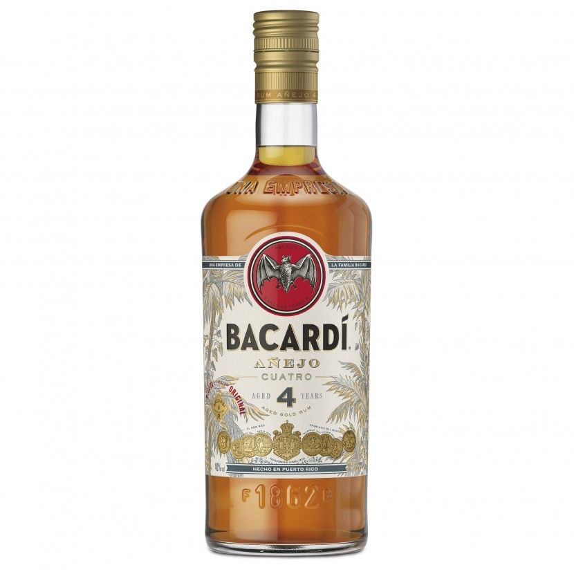 Rum Bacardi Cuatro 70 Cl