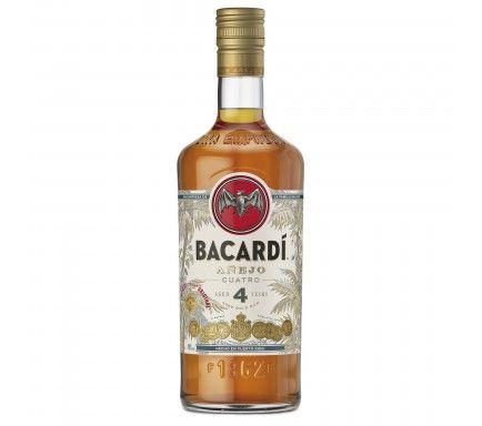 Rum Bacardi Cuatro 70 Cl