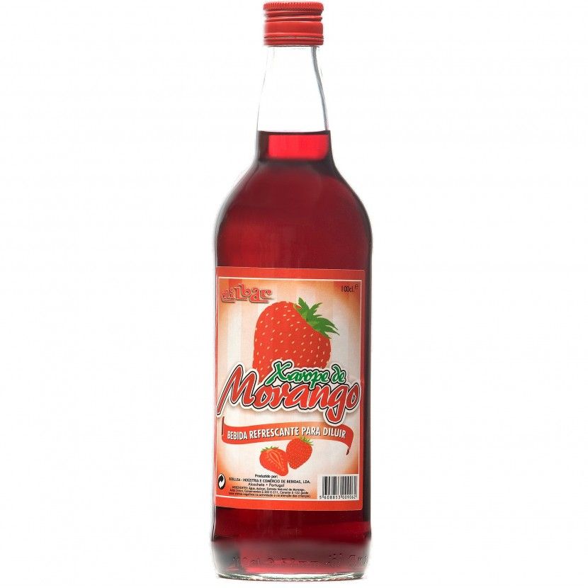 Strawberry Syrup Milbar 1 L