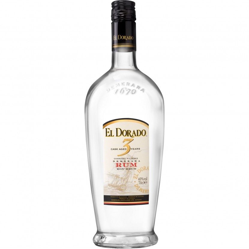 Rum El Dorado 3 Anos 70 Cl