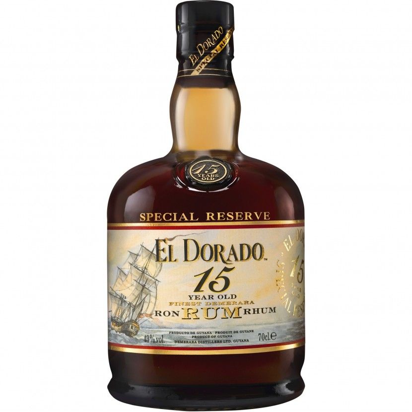 Rum El Dorado 15 Anos 70 Cl