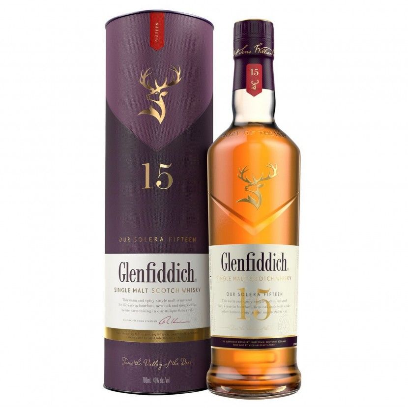 Whisky Malt Glenfiddich 15 Anos 70 Cl