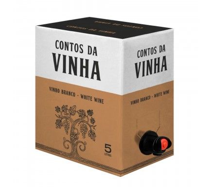 Vinho Branco Contos da Vinha 5 L Bib