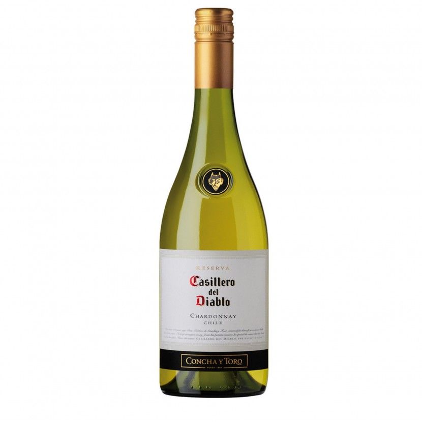 White Wine Casillero Chardonnay 75 Cl