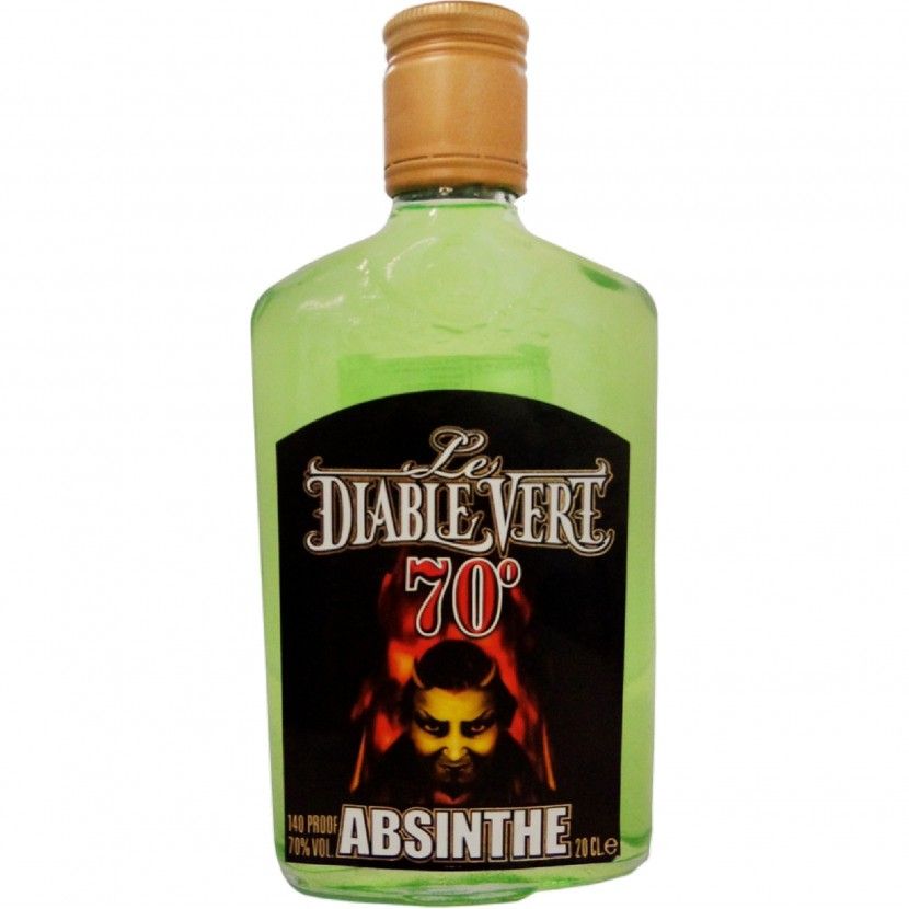 Absinto Diable Vert (70%) 20 Cl