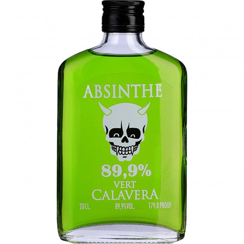 Absinto Calavera Verde (89.9%) 20 Cl