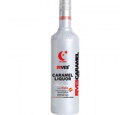 Licor Vodka Caramel Rives 70 Cl
