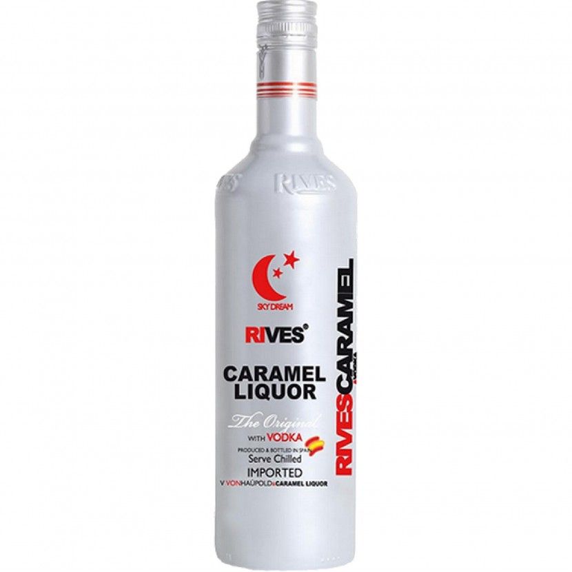 Licor Vodka Caramel Rives 70 Cl