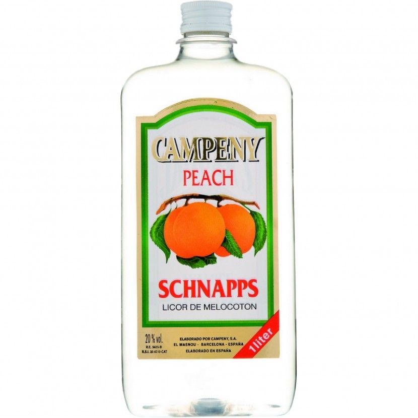 Licor Campeny Schnapps Pessego 20 Cl