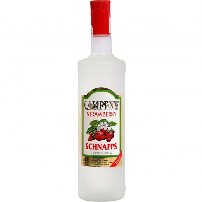 Liquor Campeny Schnapps Morango 1 L