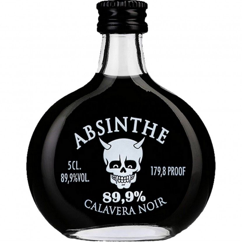 Absinto Calavera Negro (89.9%) 5 Cl