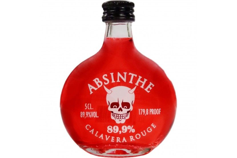 Absinto Calavera Rojo (89.9%) 5 Cl