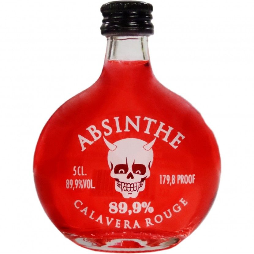 Absinto Calavera Rojo (89.9%) 5 Cl