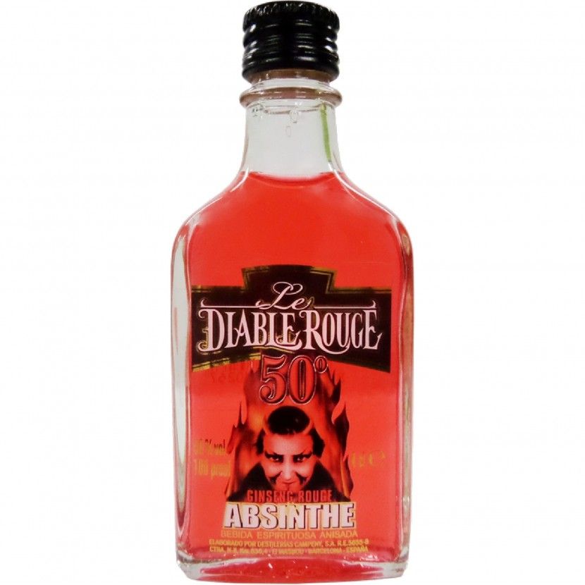 Absinthe Diablo Rouge (50%) 4 Cl
