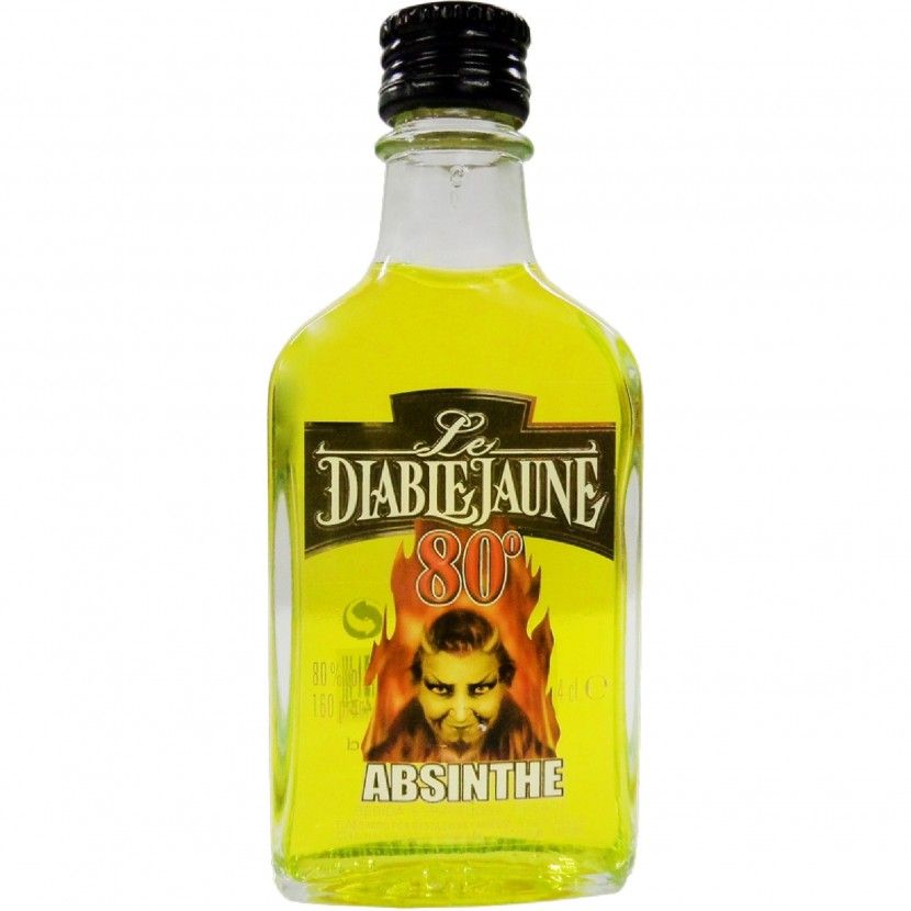 Absinthe Diablo Amarelo (80%) 4 Cl