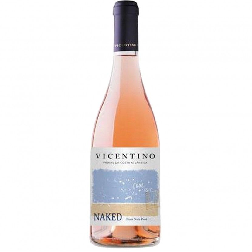 Vinho Rose Vicentino Pinot Noir Naked 75 Cl